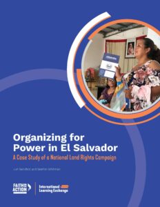 Cover page of Organizing for Power in El Salvador